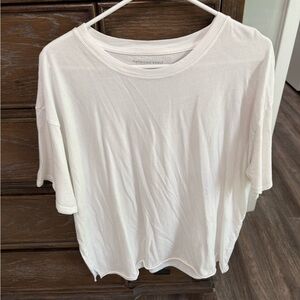 American Eagle Outfitters white Short Sleeve Tee